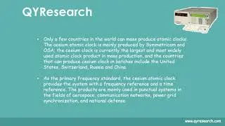 Global Atomic Clock market will reach 359.92 million US$ by the end of 2025