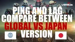 Modern Combat Versus - Ping and Lag Compare Between Global and Japan Version