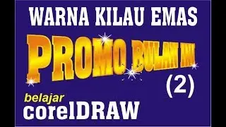 CARA MENGGAMBAR WARNA KILAU EMAS (2)