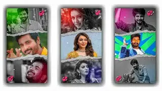 💗 3 Layer Photo Frame Black and White Reels Editing Kinemaster Tamil | instagram reels editing