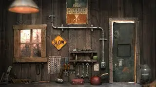 Built a SMALL $7 Workshop - Making Miniature Film Props and Sets