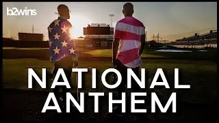 National Anthem - B2wins at iCubs Stadium #TwinsTuesday