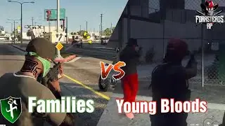 Los families se tirotean contra los Bloods en forum! 💚 | Forasteros Rp