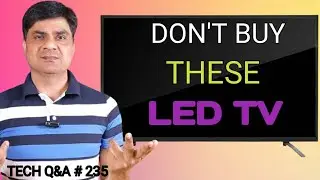 Don't But These Led Tv | All are Paid Promotions
