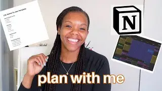 June Plan with Me | FREE Notion Template | Time Blocking