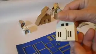 Part 1 Village Thinlet dies by Tim Holtz lots of fun to play with and make small villages. Come See.