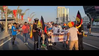 Germany Fans Qatar Road Show | FIFA World Cup Qatar 2022 | Germany Fans | Kerala Kolkali at Roadshow