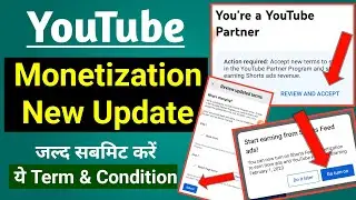 YouTube Shorts Monetization Start Ho Gaya | Aise Karo Terms Accept _ BY JKSUMAN