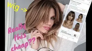 CHEAPEST BEST Wig Off AMAZON!!! HAIRCUBE #cheapwig #bestwig