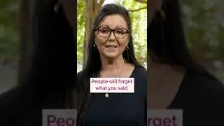 People Remember How You Make Them Feel (Colleen Tracey) 