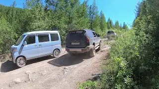 Daihatsu Hijet  Дорога на Акташский ретранслятор. Ралли 