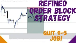 Secret ICT/SMC Order Block Strategy for HUGE PROFITS! |Quit 9-5 Job!| #ict #smc #orderblocks