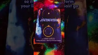 Oracle Card of the Day~Lapis Luzuli 💙 #crystals #oraclereading