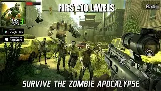 Last Hope 3: Sniper Zombie War Gameplay Walkthrough (Android, iOS) - Part 1