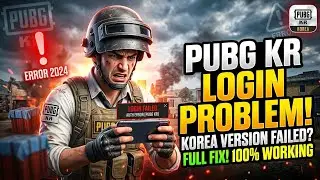 PUBG KR !JP LOGIN PROBLEM FIX //PUBG KR LOGIN PROBLEM 
