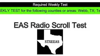 EAS Mock: Scenario Radio Station Scroll Test