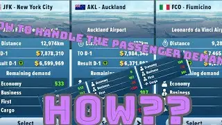 Airlines Manager | How to maximise the profits? | What is passenger demand? | #Tips56