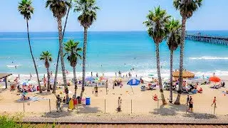 Scenes From San Clemente Beach, California