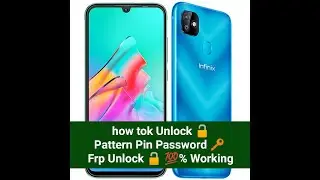 Infinix Smart HD 2021 Pattern Unlock I X612B Hard Reset Password I Official Mobile Repair