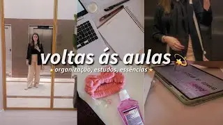organizando meu material para volta as aulas 2/2023 📚 🗓️ | estojo, mochila 💫