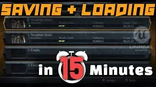 [Eng] SAVING AND LOADING in 15 Minutes | Tutorial / Coding Challenge