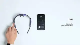 HAKII Wind II Bluetooth Cycling Glasses Operation Instructions