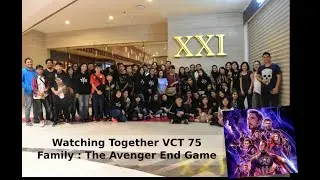 Avenger End Game Watching Together VCT 75 Family