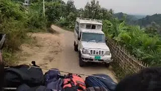 খাগড়াছড়ি আকা বাকা পথ