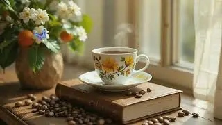 Positive March Jazz with Bossa Nova Instrumental | Happy Morning Coffee Jazz Music for Great Moods☕