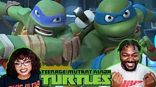 Trans-Dimensional Turtles || TMNT 2012 Reaction S4 Ep 9 & 10 