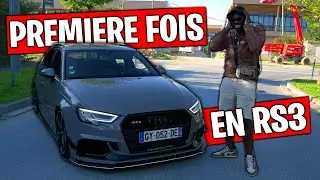 PREMIER TOUR EN AUDI RS3 AVEC MON POTE... ÇA A FAILLI MAL TOURNER! 🚗💥😱