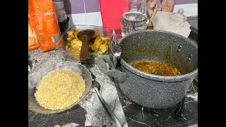 كبسة مغربية مع حلى فحلاوي بالكاكي و الموز راءع  لاول مرة
