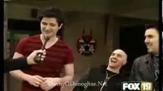 The Script interview with FOX 19  at cincinnati zoo