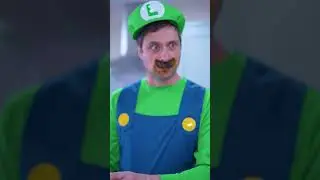 Smart Luigi tricked Super Mario 