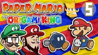 Paper Mario The Origami King Let's Play: Underground N' Pound - PART 5 - TenMoreMinutes