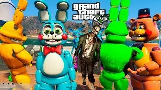 ZOMBI APOCALYPSIS BONNI LOOKS FOR FREDDY SURVIVAL OF ANIMATRONIC ADVENTURE 5 nights FREDDY FNAF