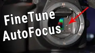 Autofocus Fine-tune Nikon DSLR in body