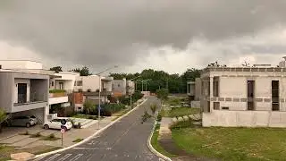 CHUVA DE VERÃO CHEGANDO NO FINAL DA TARDE GRAVADO BURNED