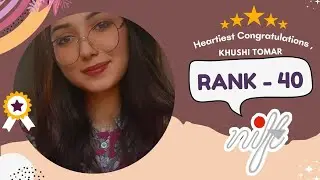 OUR STUDENT'S FEEDBACK : RANK 40 | NIFT ENTRANCE RESULTS 2022 | ARTISTIC ZONE TOPPERS REVIEW