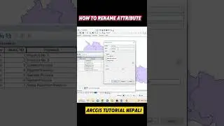 How to Rename Fields in ArcGIS #ArcGIS shorts #Shorts