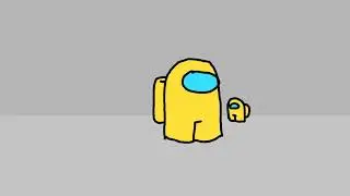 Among Us - Yellow and His Pet