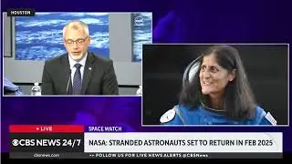 NASA Stranded Astronauts Set To Return In February 2025. #astronaut
