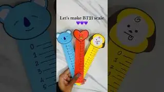 BT21 scale 💜🫶 #bts #btsarmy #btsmerchandise