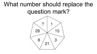 IQ test: What number should replace the question mark?