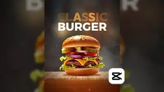 HAMBURGER animation tutorial in capcut #capcuttutorial