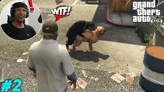 WTF 😂 CHOP IS CRAZY | GTA 5 Part 2