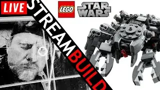 🔴 Building LEGO Star Wars Spider Tank (75361) Live!