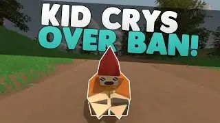 Unturned! Kid Cries After Being Told He's Getting Banned!