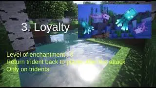 Minecraft enchanments guide on how each enchanment work