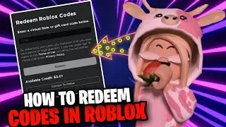 HOW TO REDEEM CODES IN ROBLOX - A STEP BY STEP GUIDE